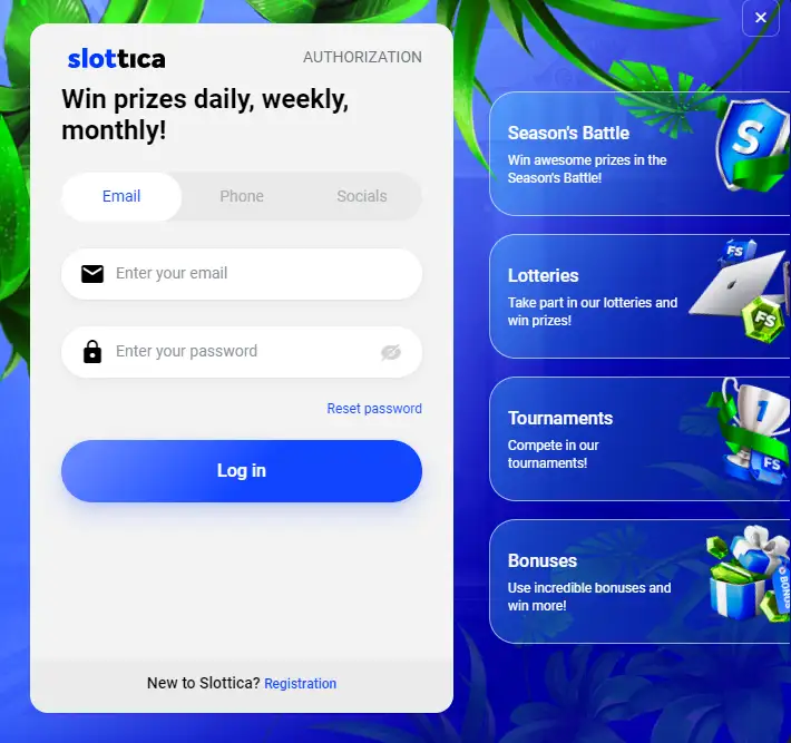 Slottica кіруі: кіру және тіркелгіні қорғау бойынша кеңестер